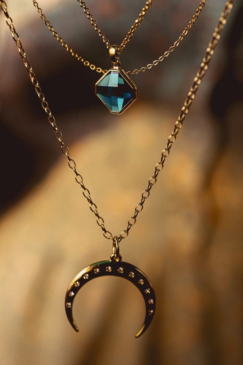 Hessonite Rahu Pendant